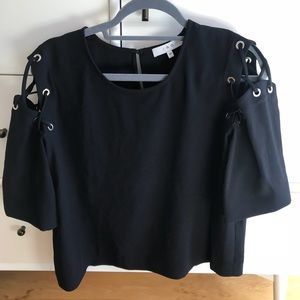 Beautiful black IRO top (perfect condition)